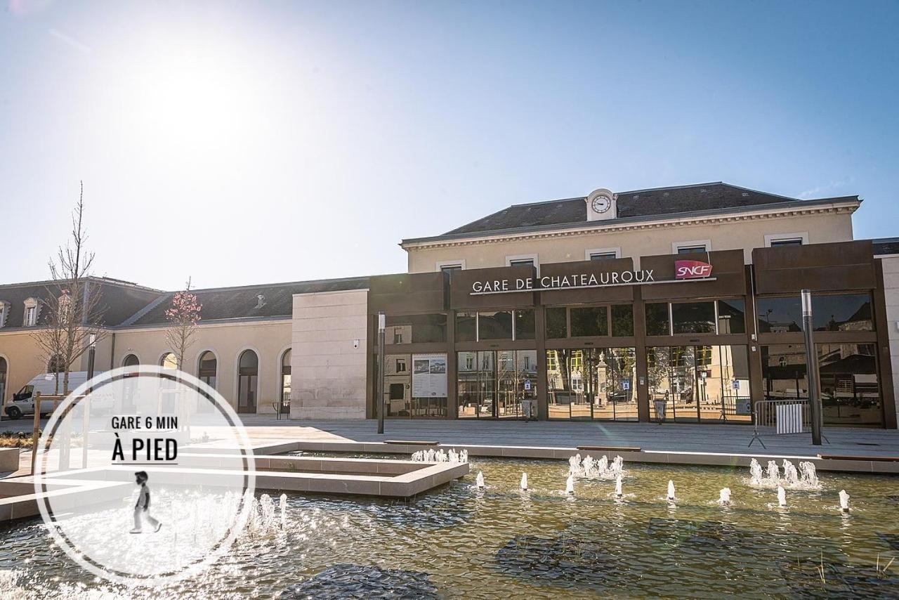 Le Vintage- Gare/Centre, Tout Equipe, Refait A Neuf, Climatisation Châteauroux Exterior foto